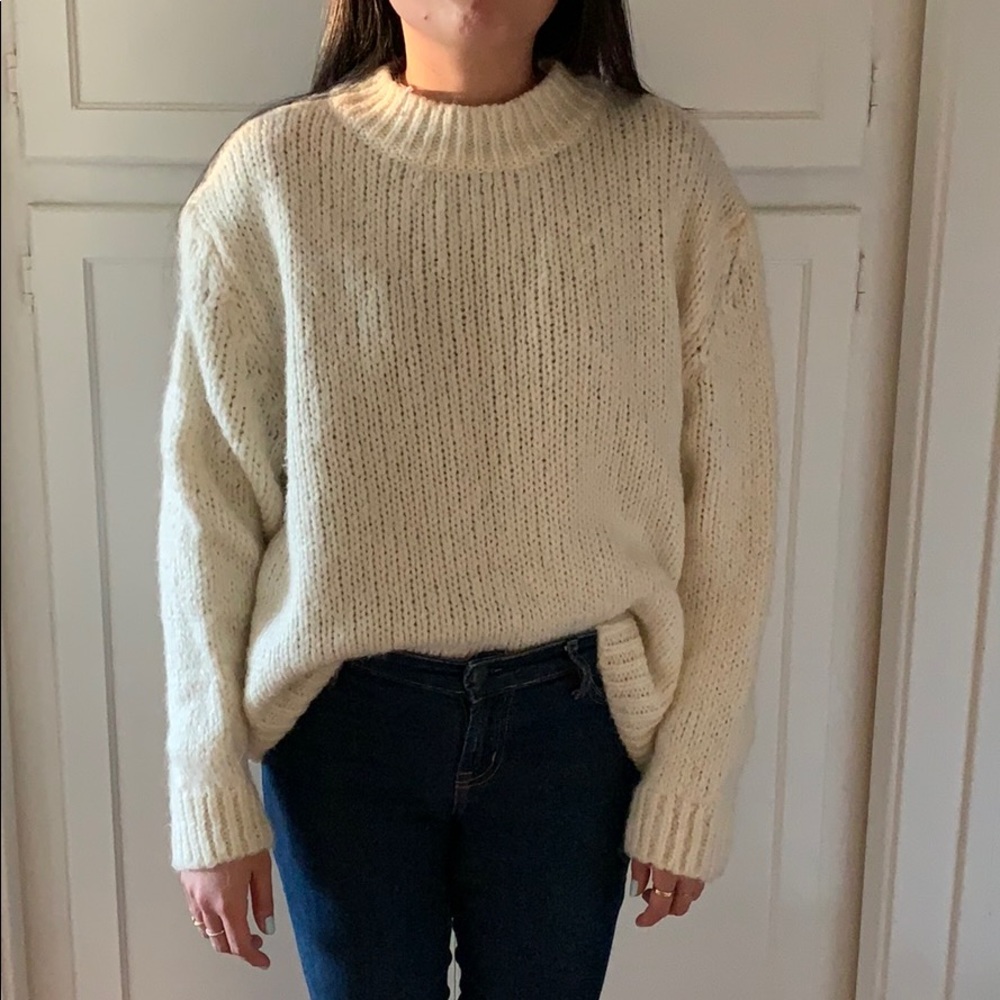 Zara Mock Neck Sweater